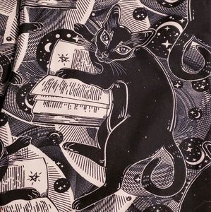 Lularoe Halloween Creepin It Real Cat OS Leggings